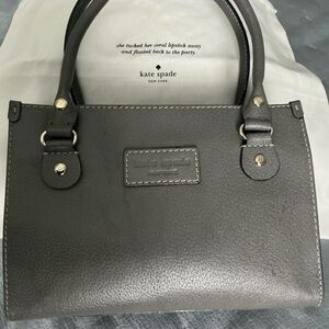 Kate Spade Gray Handbag Vintage